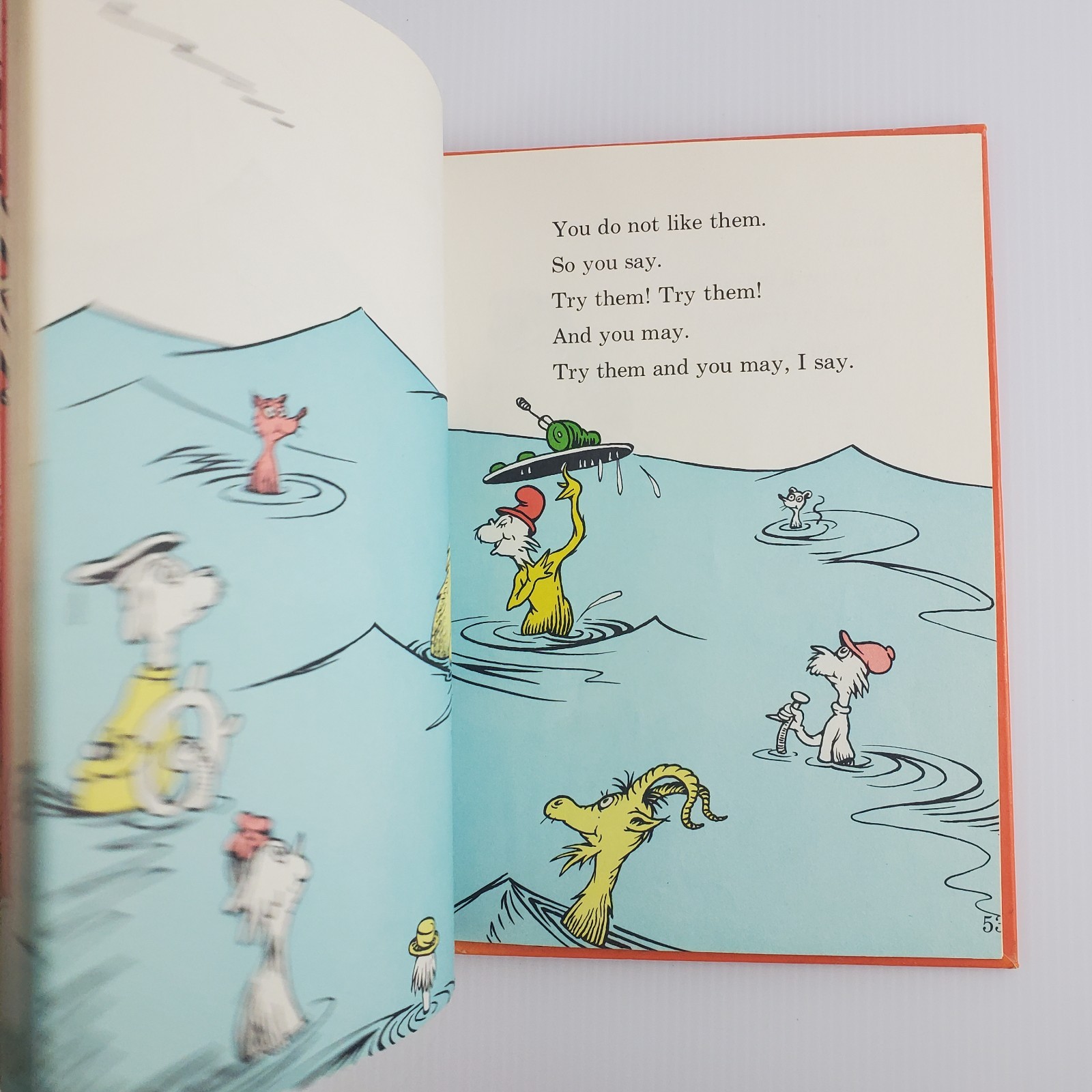 Green Eggs and Ham by Dr Seuss 1960 1st Edition Hardcover