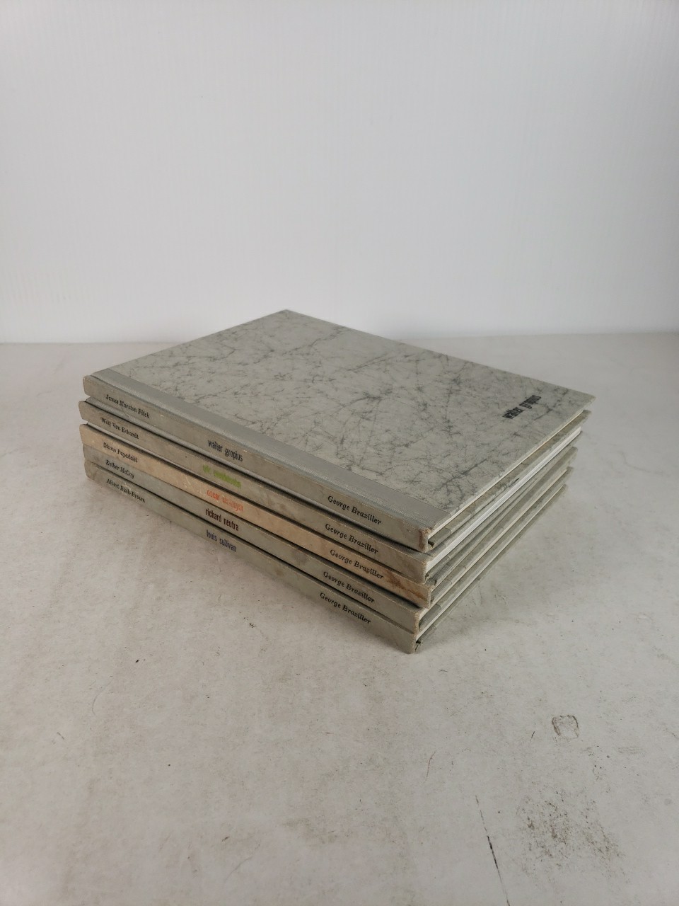 Masters of World Architecture (1960 – 5 Volume Box Set) Gropius, Neutra