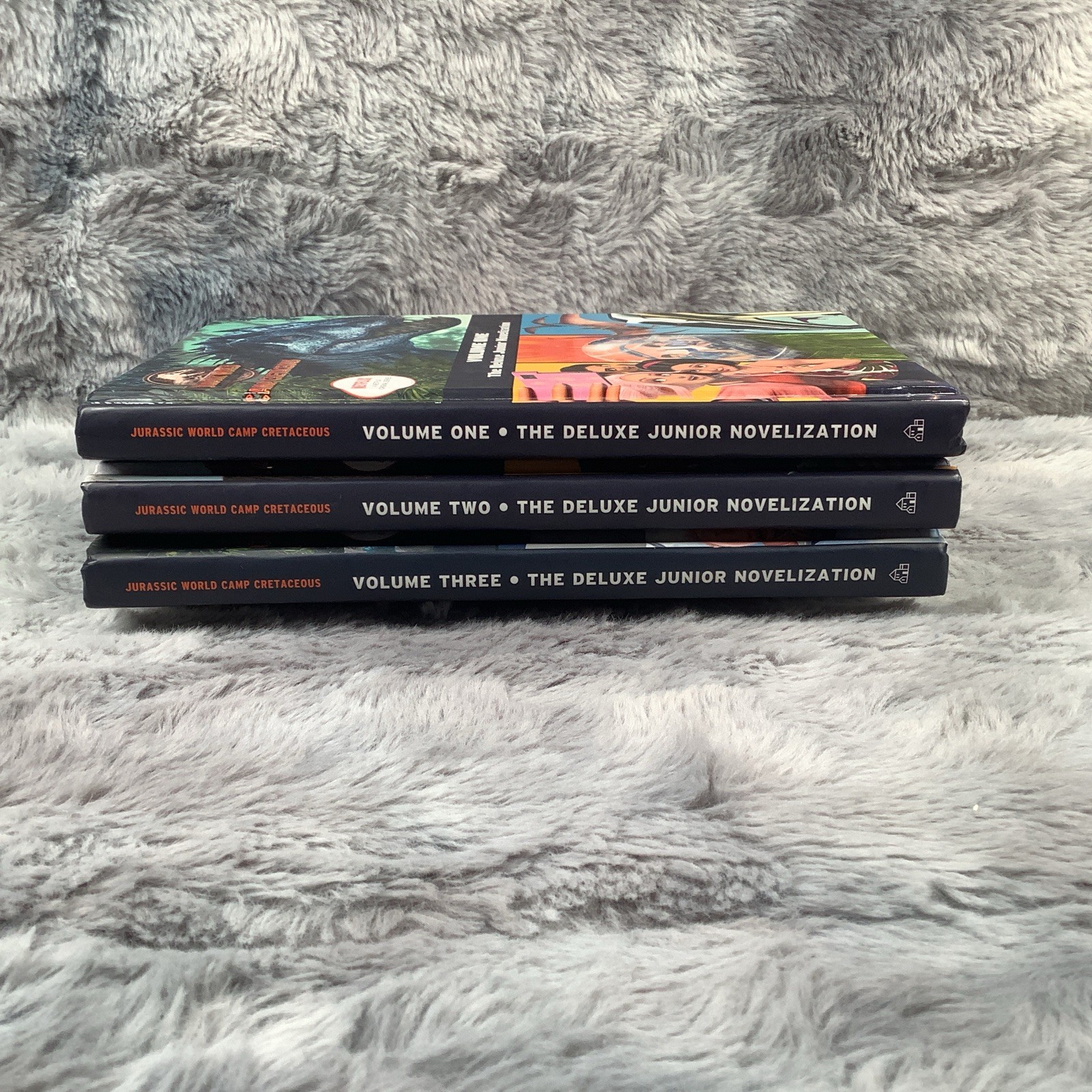 JURASSIC WORLD CAMP CRETACEOUS Volumes One – Three The Deluxe Junior Novelizatio