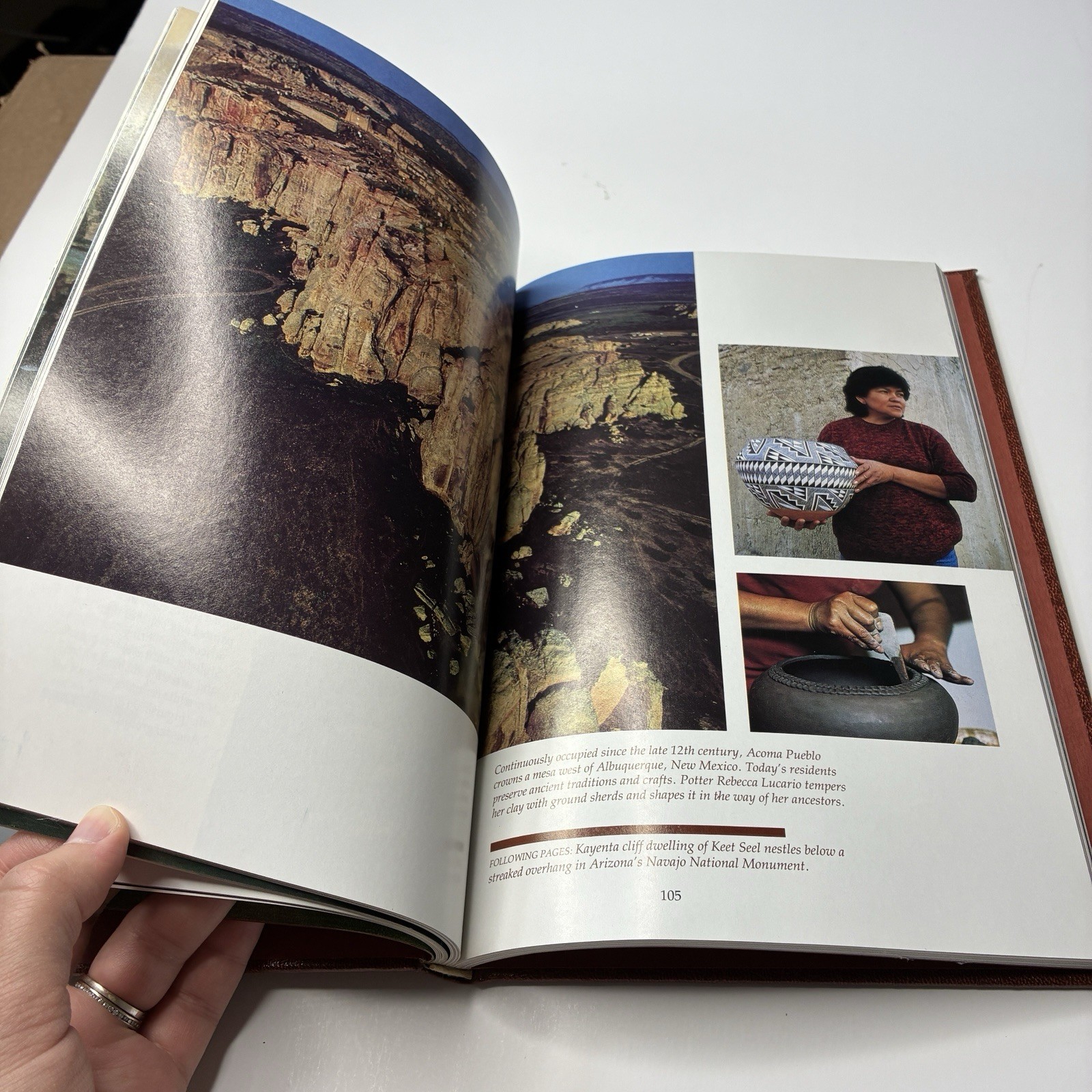 National Geographic Society America’s Ancient Cities 1988 Hardcover Book