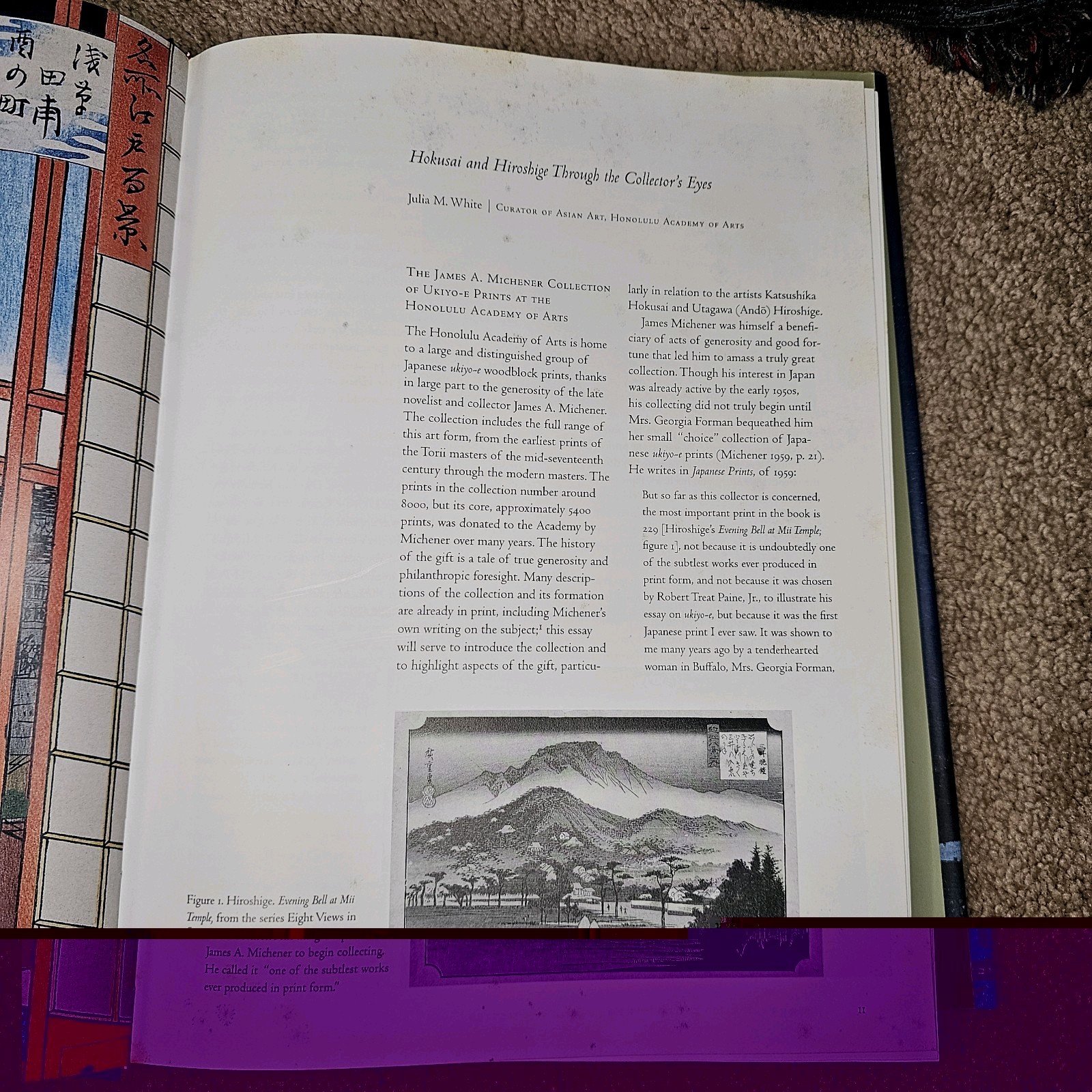 Hokusai and Hiroshige: Great Japanese Prints James A. Michener Collection 1999