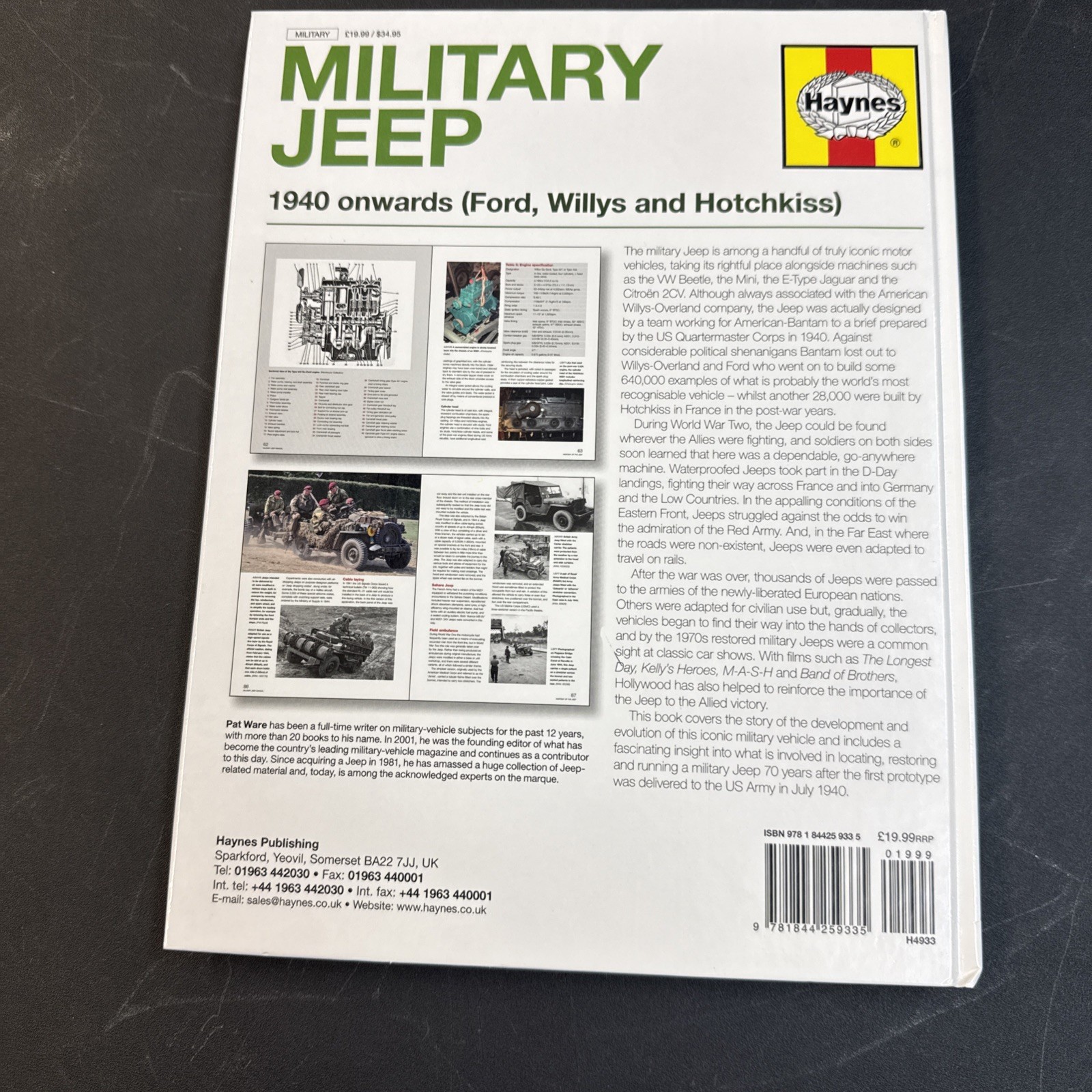 Military Jeep (Enthusiasts Manual) An insight into the history, development, pro