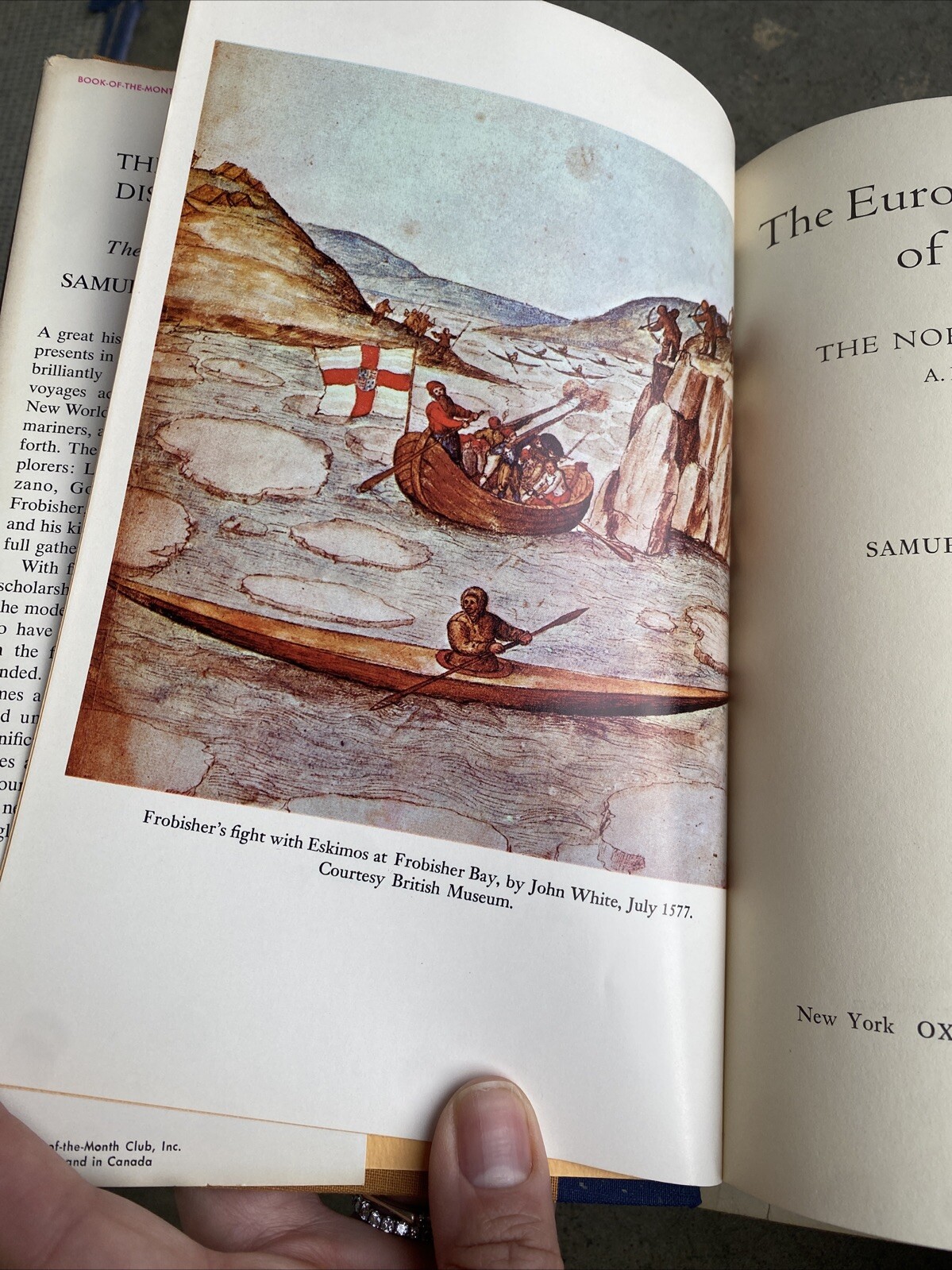 SAMUEL ELIOT MORISON: THE EUROPEAN DISCOVERY OF AMERICA – 2 vols HC/DJ