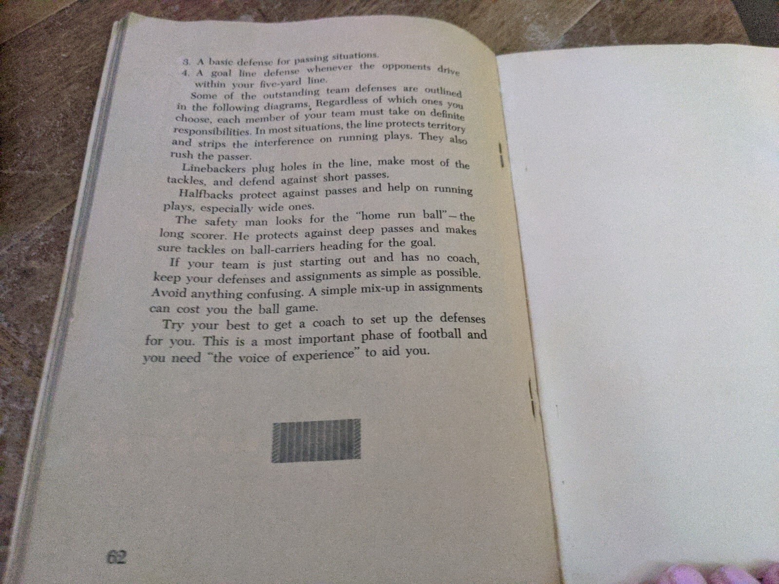 1966 Booklet How to Star in Football by Herman L. Masin 62 Pages