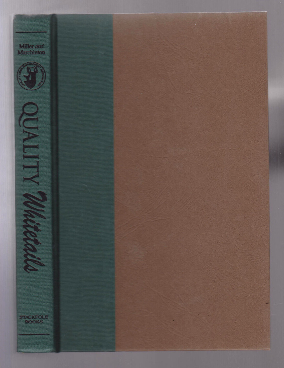 1995 QUALITY WHITETAILS 1st Ed. HCDJ Book Miller/Marchinton Deer Management EXC+