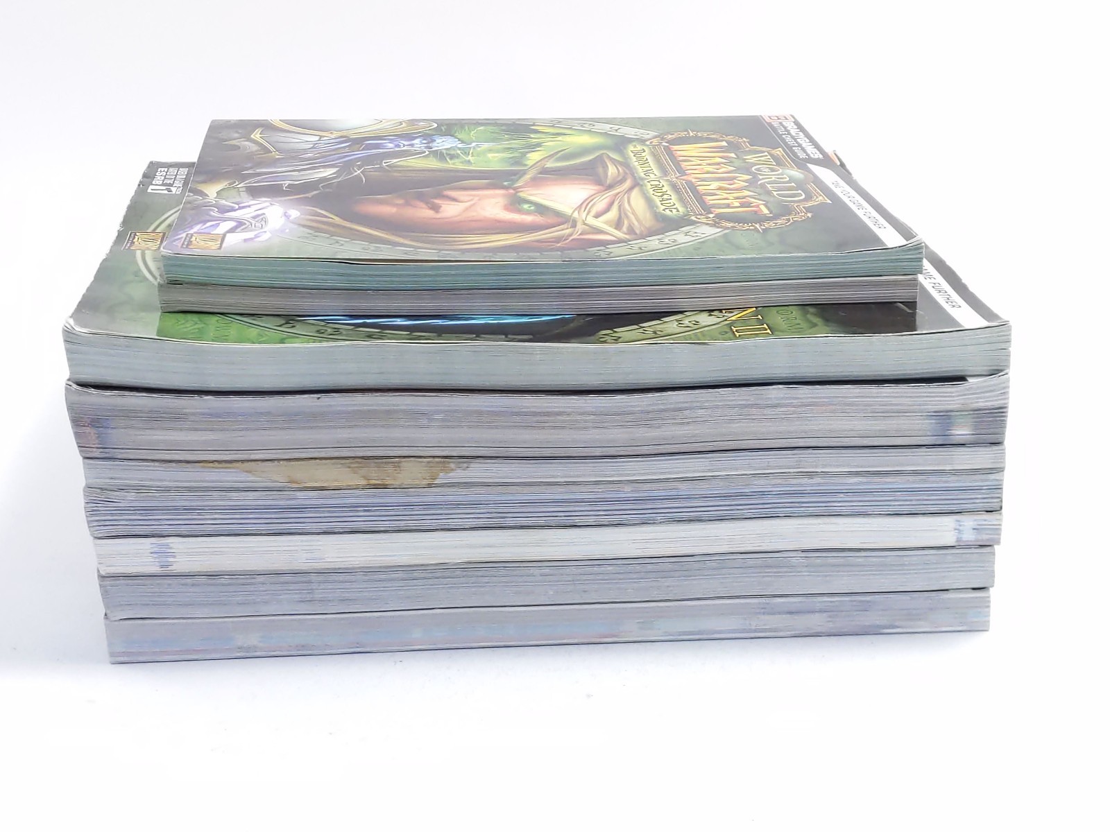 Lot Of 9 BradyGames Strategy Guide World of Warcraft, Crysis, Soulcalibur
