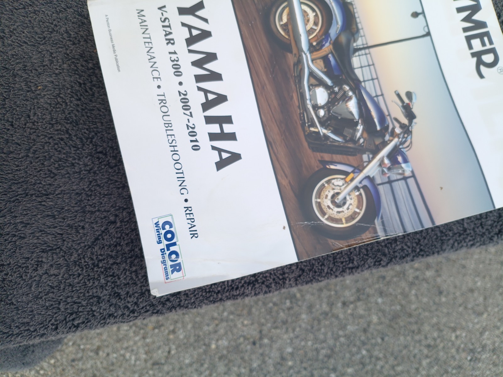 Clymer Yamaha Motorcycle Manual M283 V-Star 1300 2007-2010 READ DESCRIPT