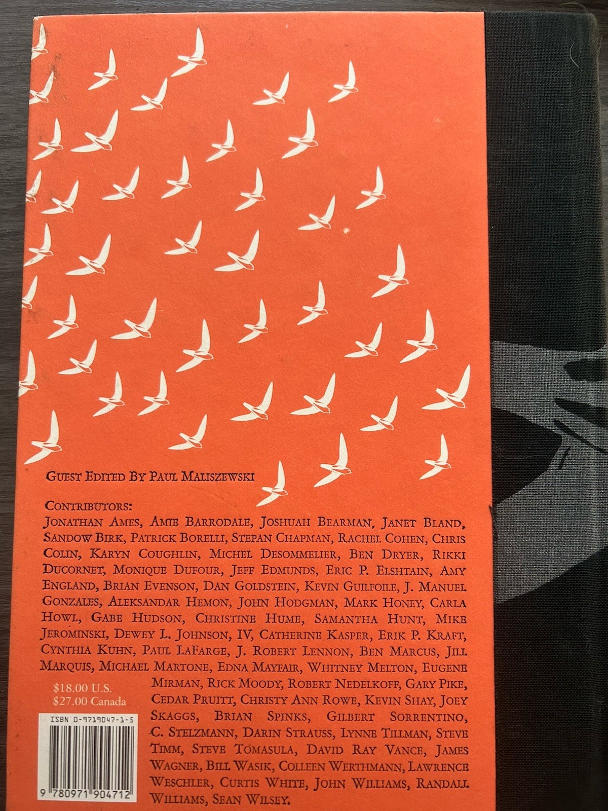 McSweeney’s Quarterly Concern No. 8 Hardcover Guest Edited by Paul Maliszewski