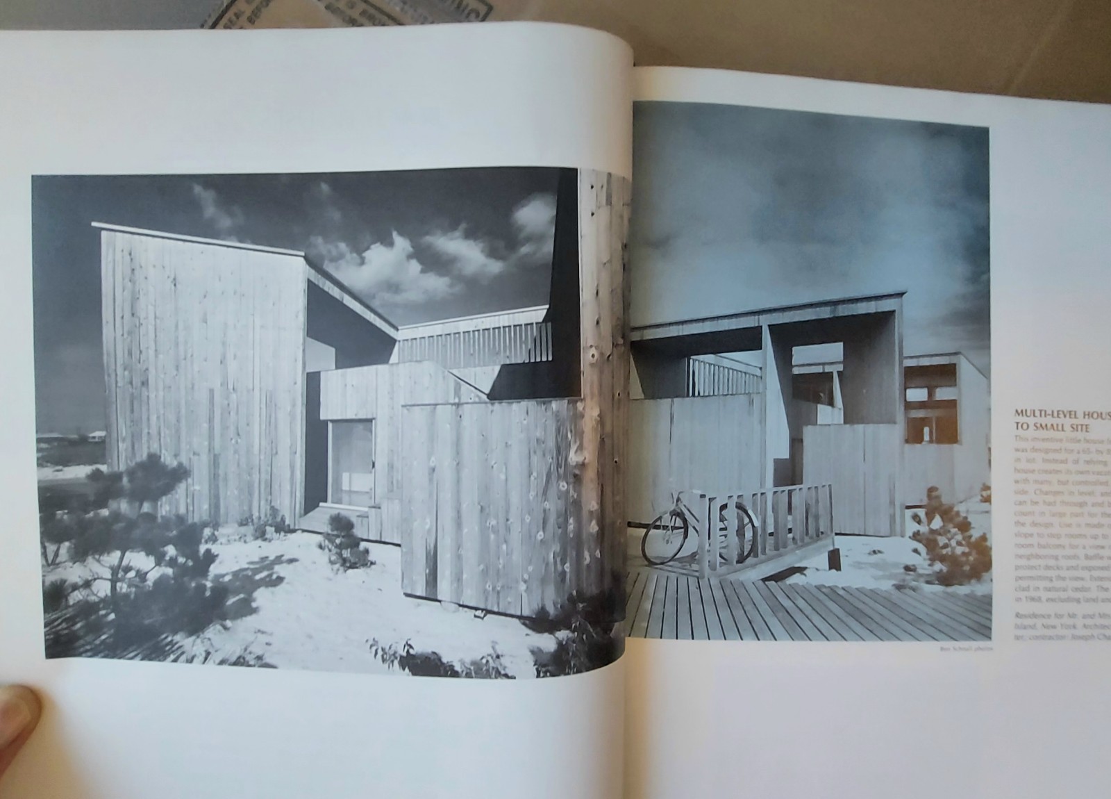Architectural Record Book of Vacation Houses American Heritage 1970 HB No DJ GC