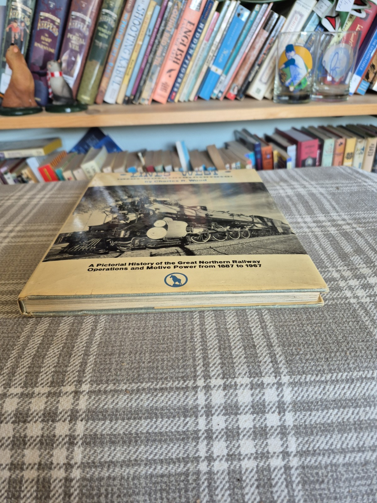 Railroad Book – Lines West – Charles R. Wood – 192 Pages