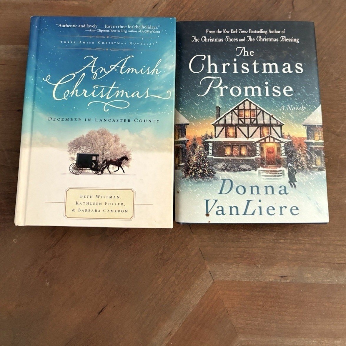 Sherryl Woods Donna VanLiere Edie Hand Amish Christmas Romance Novel Book Lot