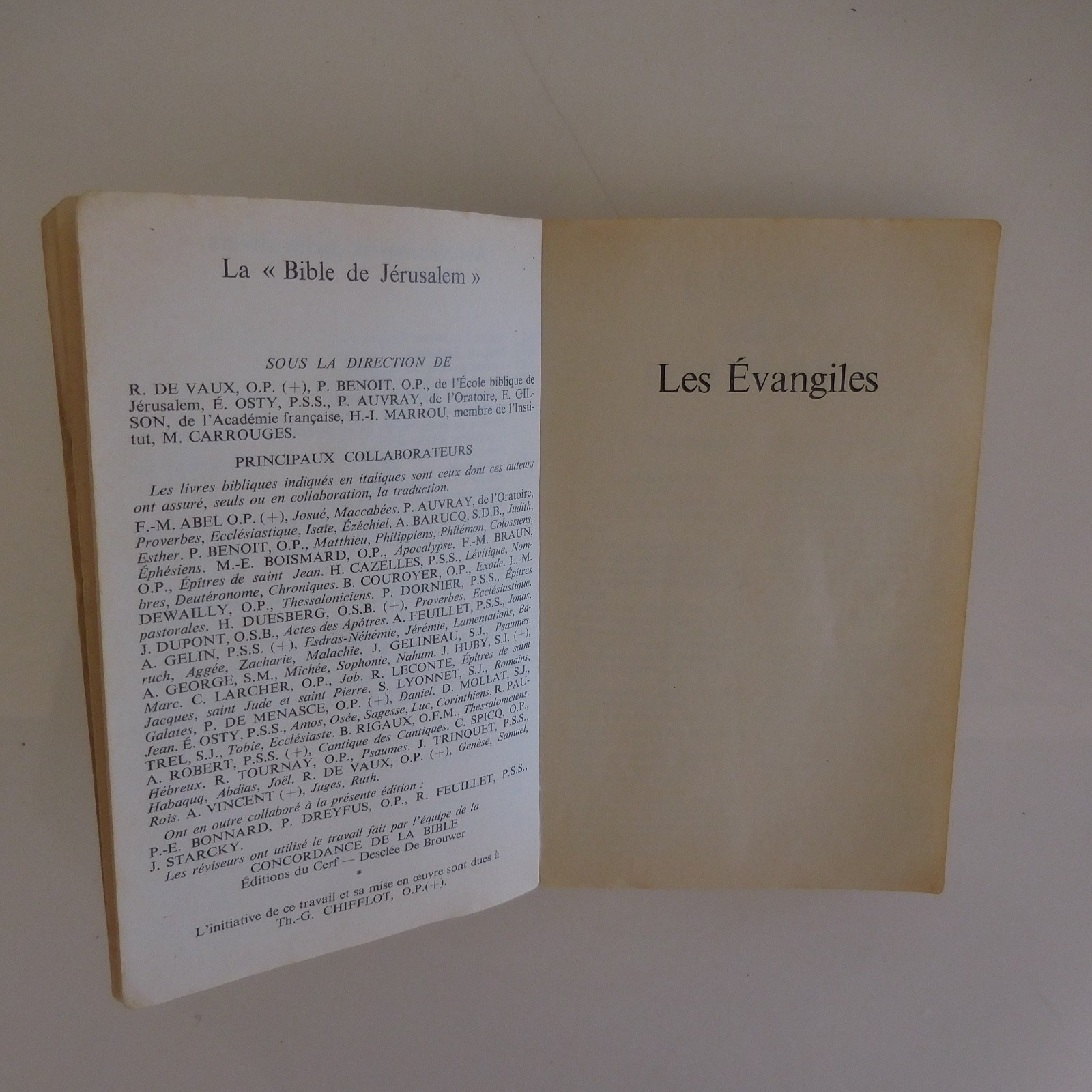 The New Testament Jerusalem Bible Editions Of CERF DESCLEE DE BROUWER 1979