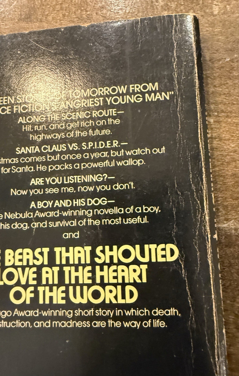 The Beast That Shouted Love at the Heart of World Harlan Ellison 1st Edition