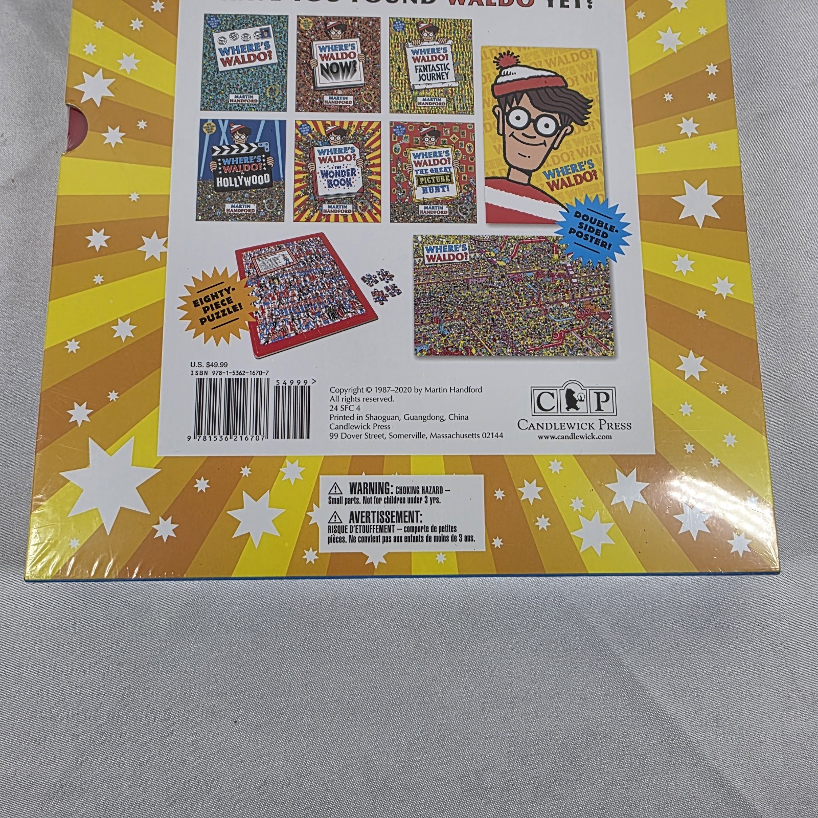 WHERE’S WALDO? THE SUPER SIX! Martin Handford Six Books Poster And Puzzle New