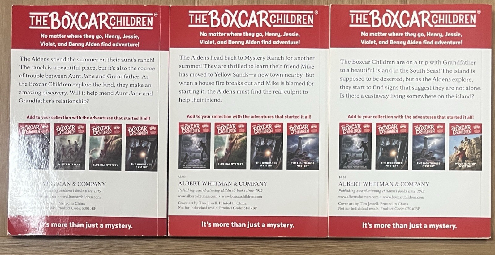 The Boxcar Children By Gertrude Chandler Warner PB #1-8