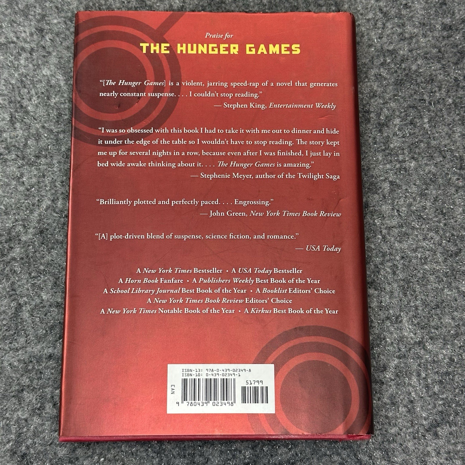 The Hunger Games Trilogy Set Mixed Book Lot Complete Set 1st Print Scholastic Ed