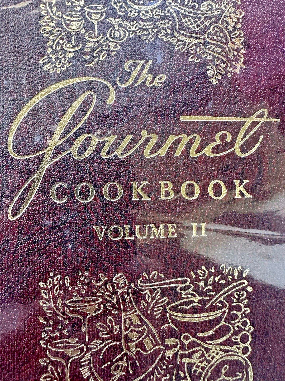 The Gourmet Cookbook Revised: Volume 1 and 2 Set Hardcover Boxed 1971 Vintage