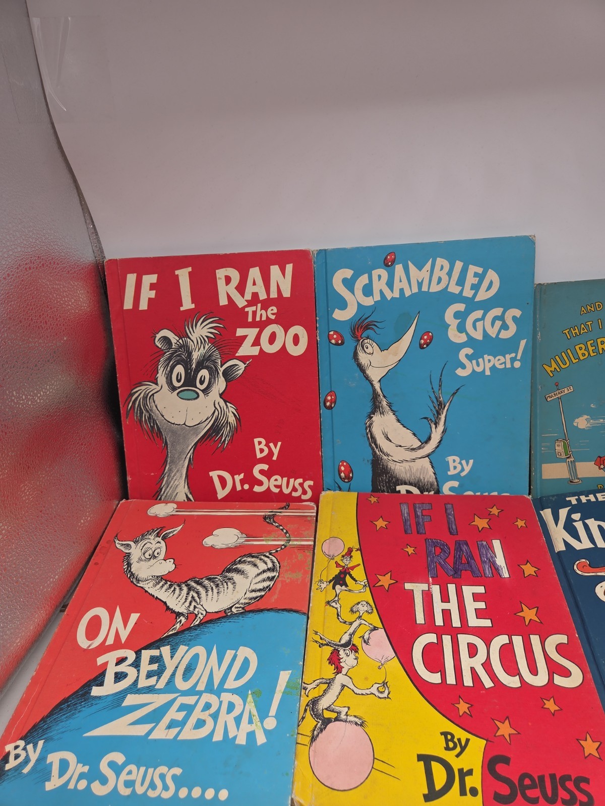 Dr. Seuss On Beyond Zebra, Mulberry Street, Ran the Zoo, Scrambled Eggs Super +6