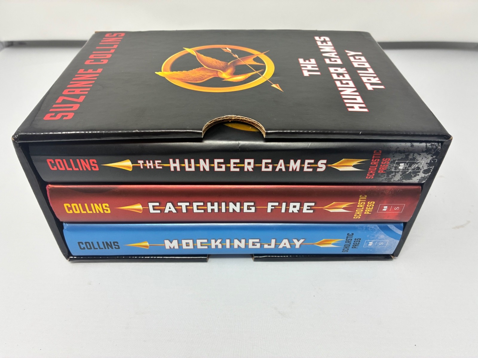 The Hunger Games Trilogy Boxed Set – Hardcover by Collins Suzanne New Unsealed