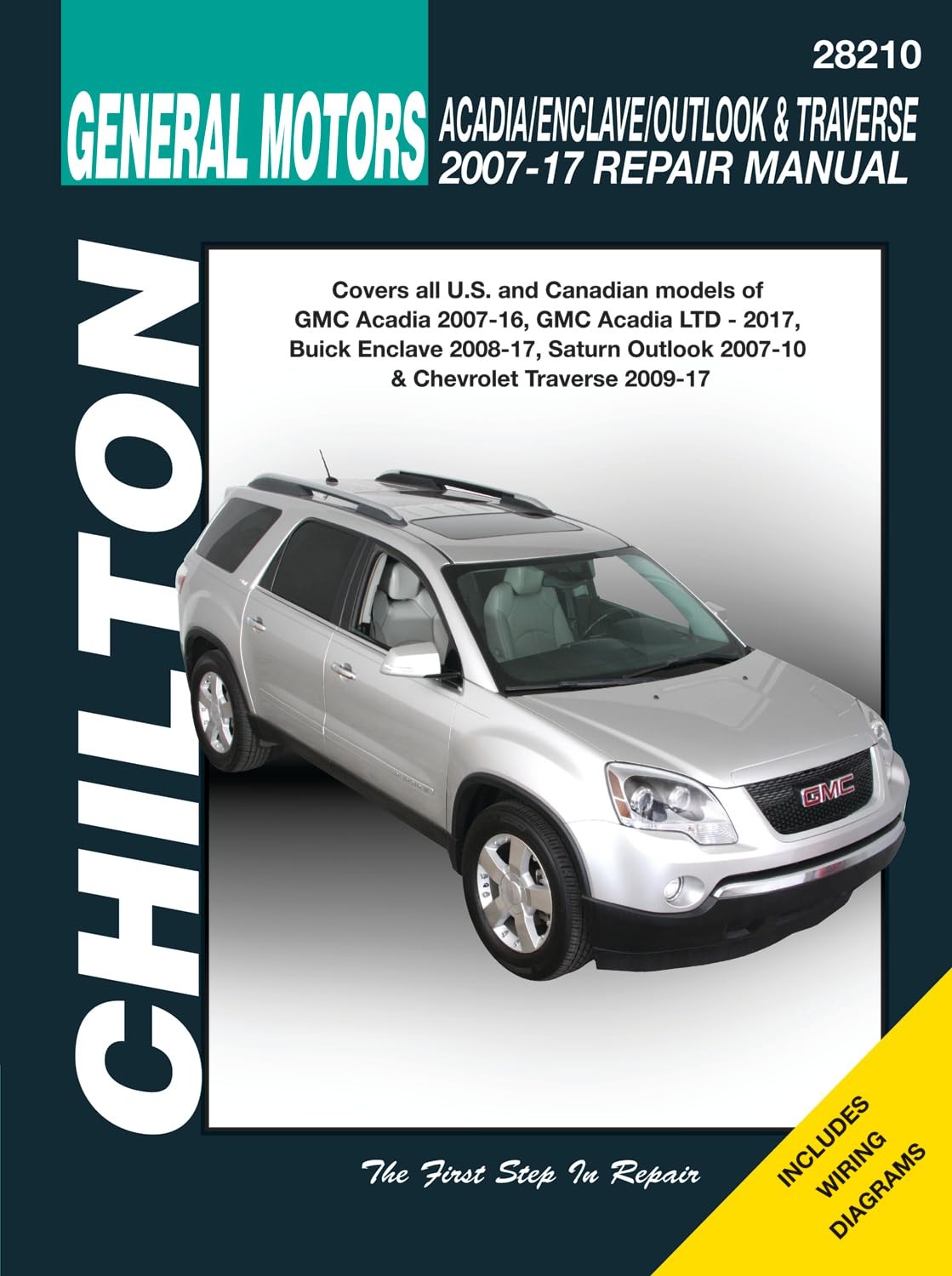GMC Acadia, Buick Enclave, Saturn Outlook & Chevy Traverse Repair Manual: 20…