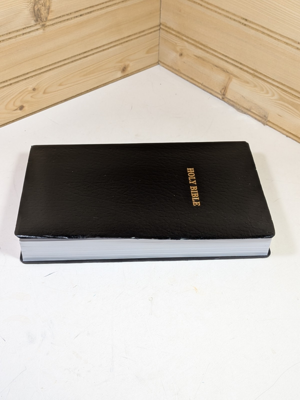 KJV Holy Bible Holman Bibles Black Simulated Leather Excellent Condition