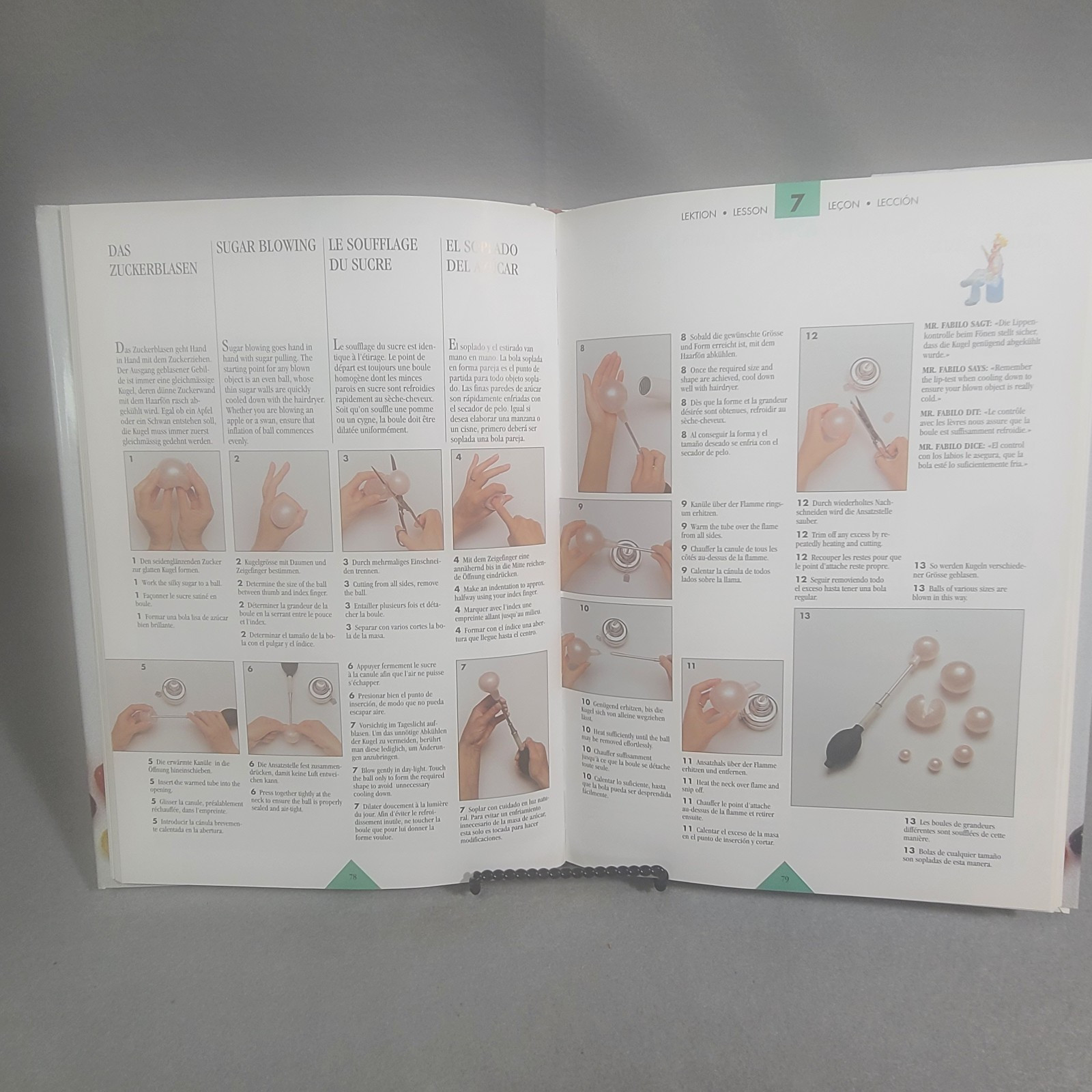 Sugar Artistik Fabilo Edition by Louise & Othmar Fassbind 4 Languages