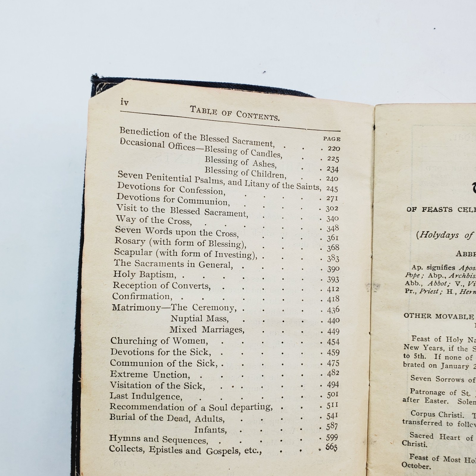 A Manual Of Prayers For The Use Of The Catholic Laity 1916 John Murphy Company