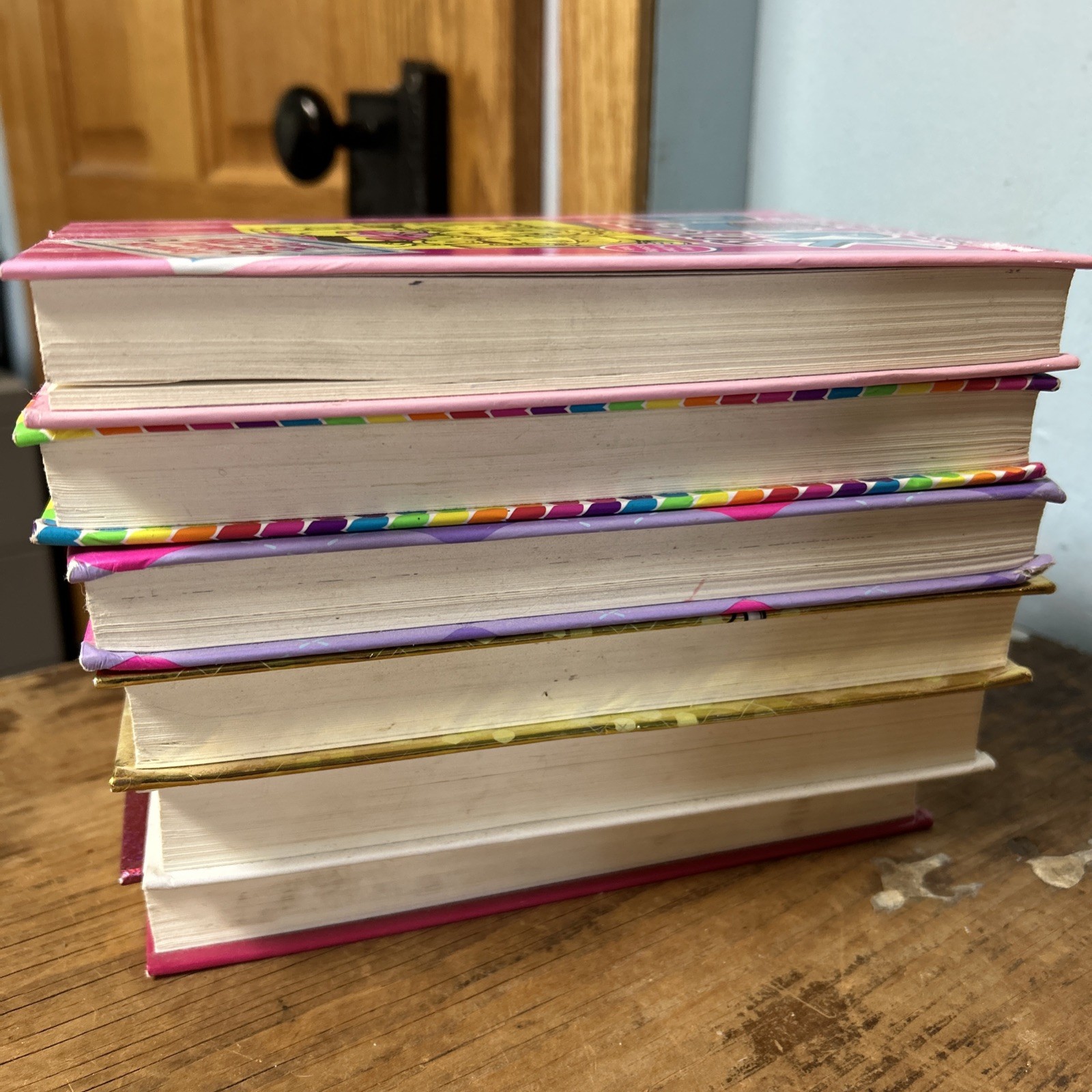 Dork Diaries Hardcover Books Rachel Renee Russell Lot Series 1, 4, 7, 11, 12, 13