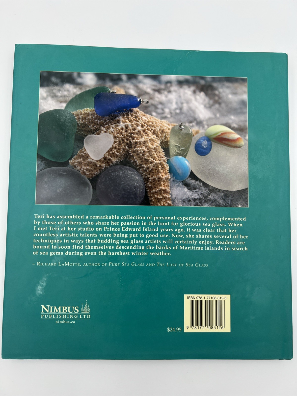 A SEA GLASS JOURNEY: EBB AND FLOW By Teri Hall – Hardcover **Mint Condition**