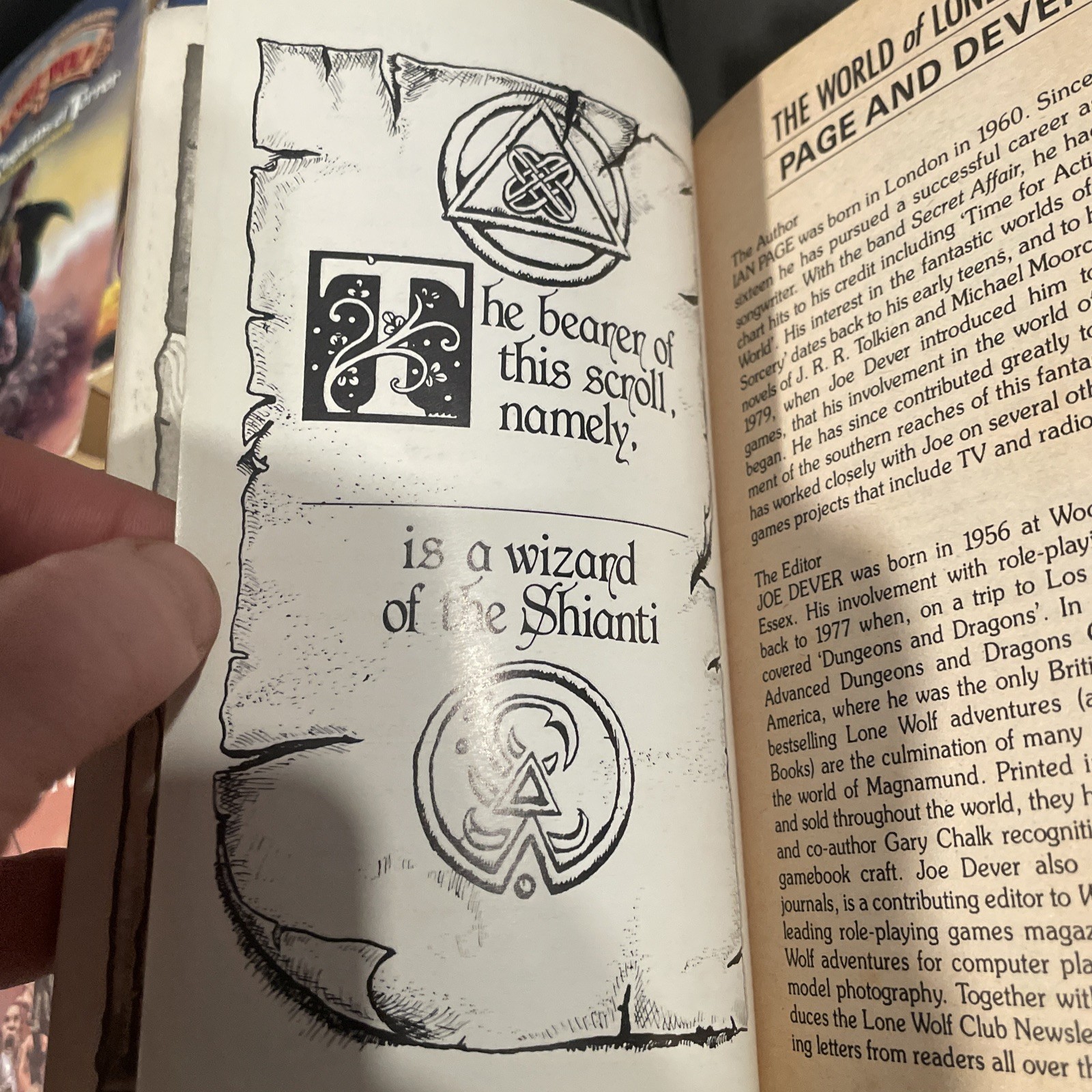 7 Lone Wolf 1 4 6 7 9 Joe Dever Role Playing Adventure Game Books RPG World of
