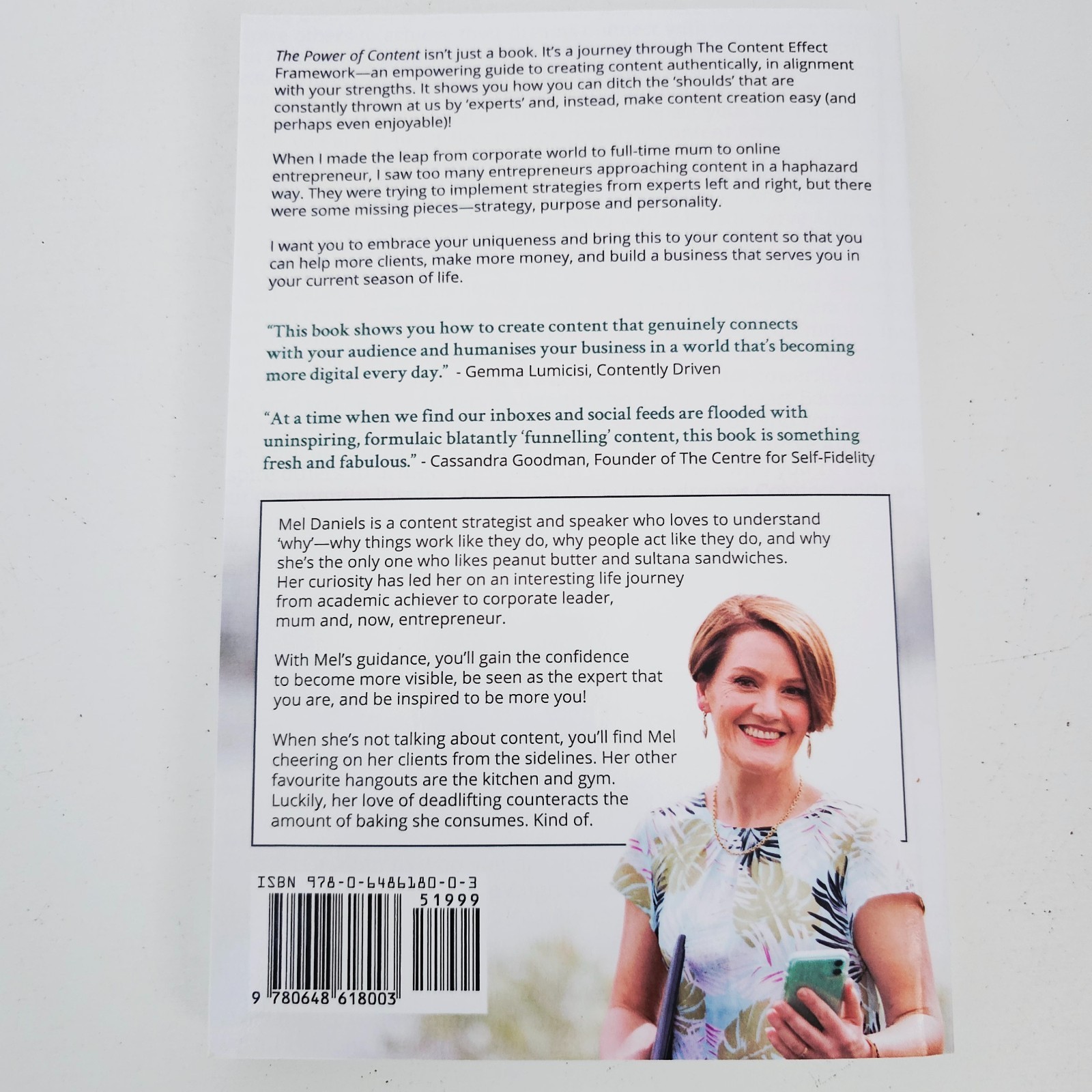 The Power of Content Mel Daniels Paperback Marketing Business Free Postage