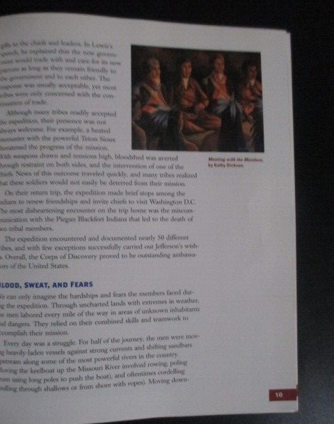 Lewis & Clark Expedition Portrait of Army Leadership Paperback Book 18 Pages