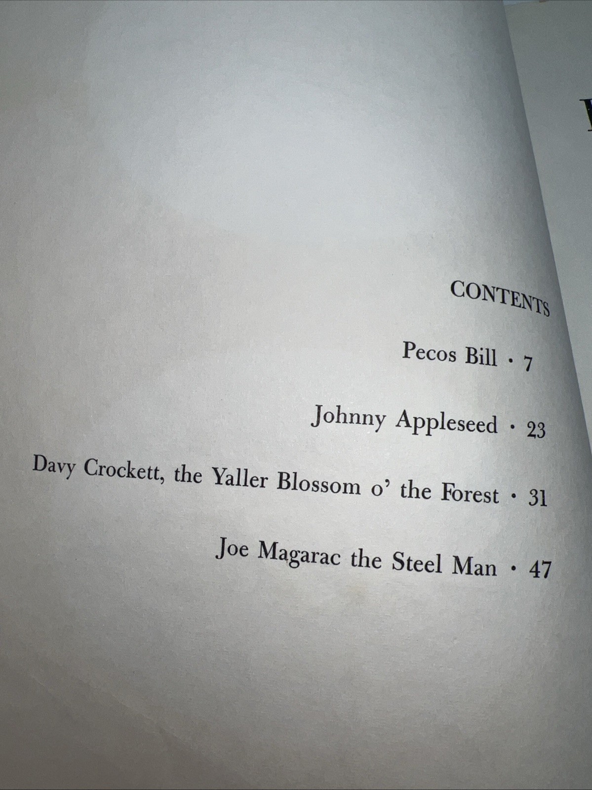 VTG Pecos Bill and Other Tales 1958 Golden Press HC Irwin Shapiro Al Schmidt Art