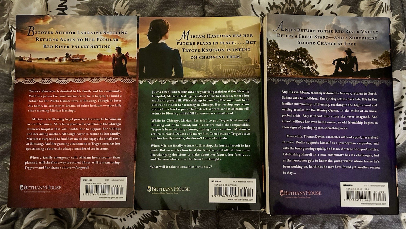 Lauraine Snelling Song of Blessing Series Books 1-3 Paperback Lot Fiction
