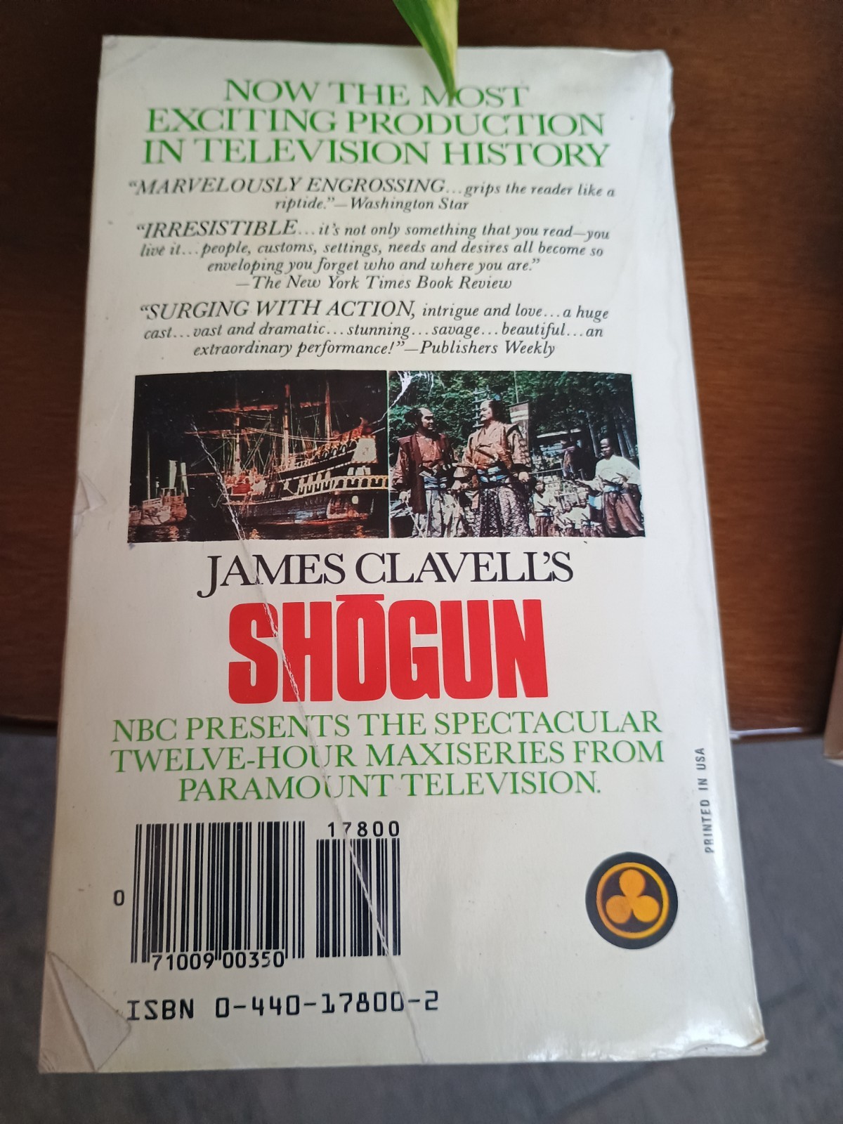 Vintage James Clavell His Three Epic Novels Paperback Set Shogun Taipan King Rat