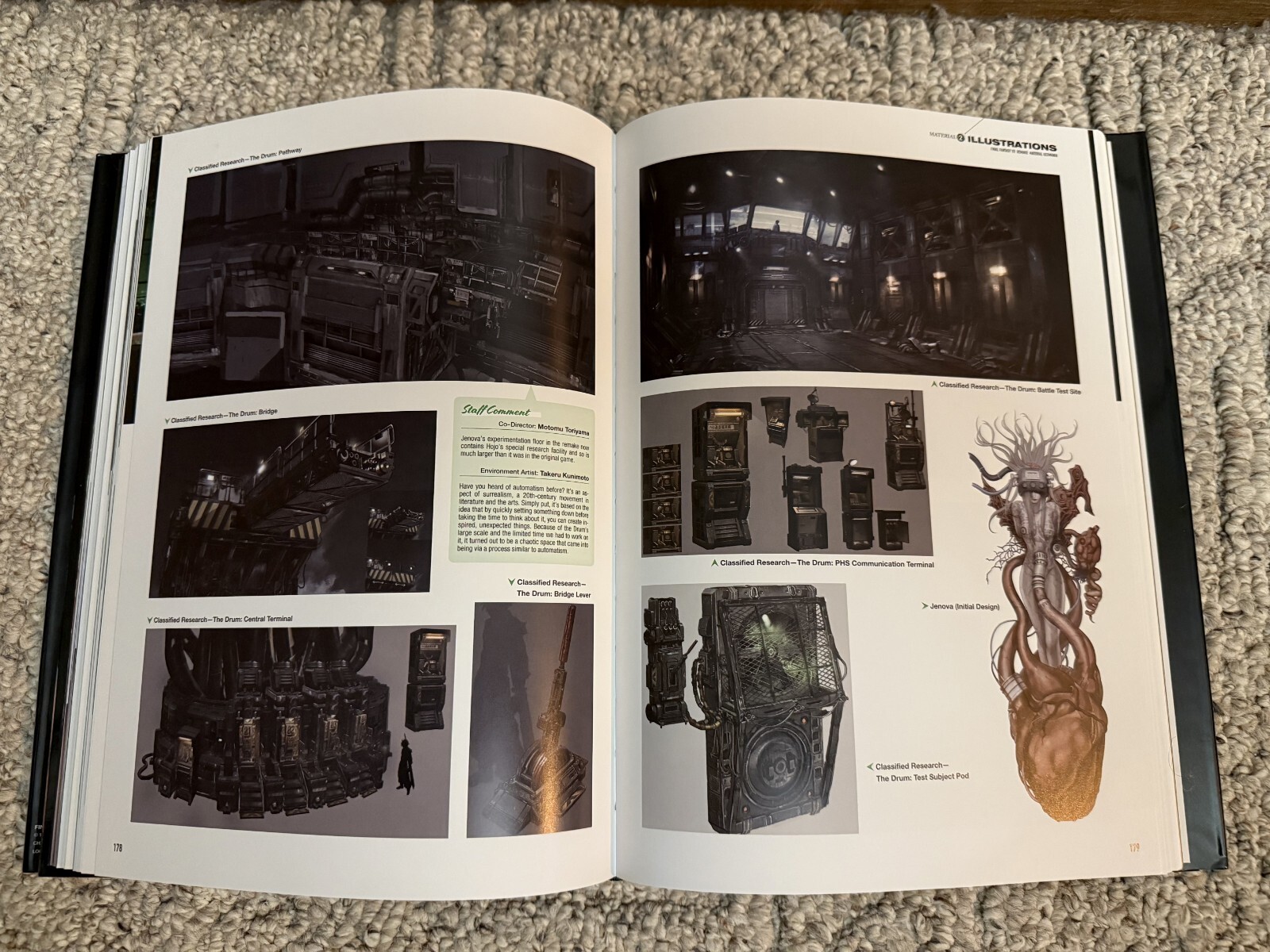 Final Fantasy VII Remake Material Ultimania HC Square Enix Book