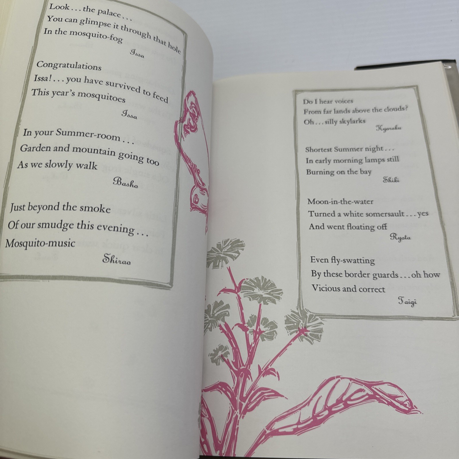 Haiku Garland Collection of Classic Poems Peter Pauper Press 1968 Vintage Poetry