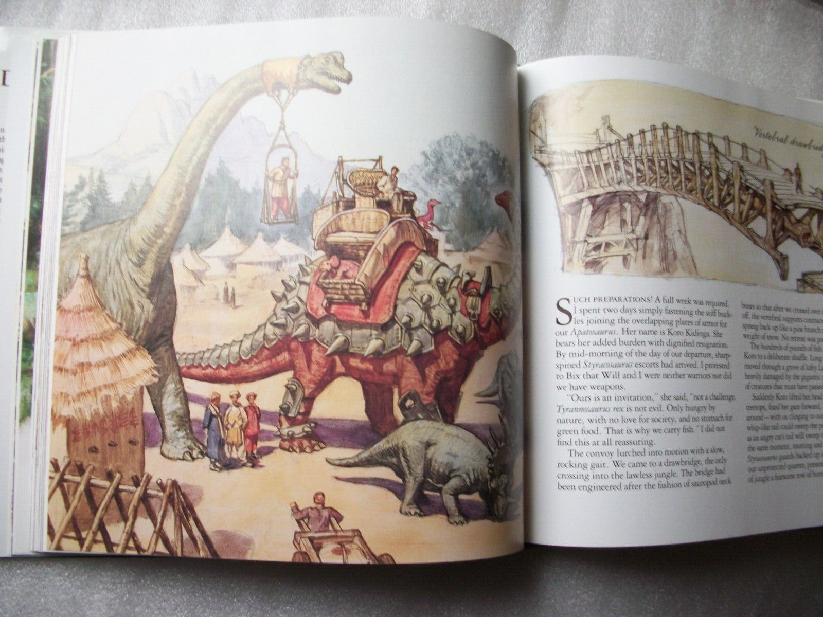 Dinotopia A Land Apart from Time by James Gurney 1998 – SIGNED BY James Gurney