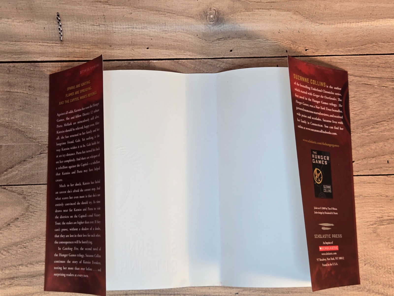 Catching Fire Suzanne Collins 1st Edition Hardcover Hunger Games Book 2