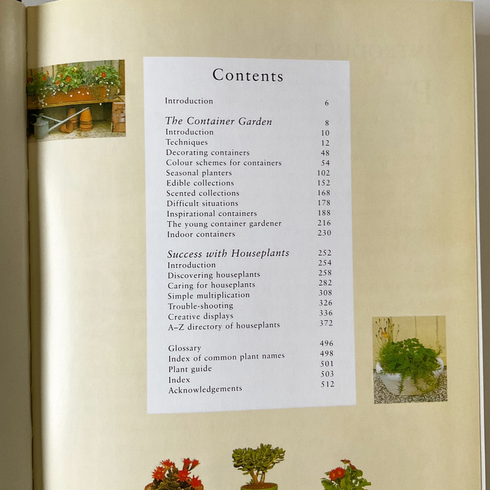 Container Gardening Potted Plants Flowers Patio Garden Tips Lot of 2 Books