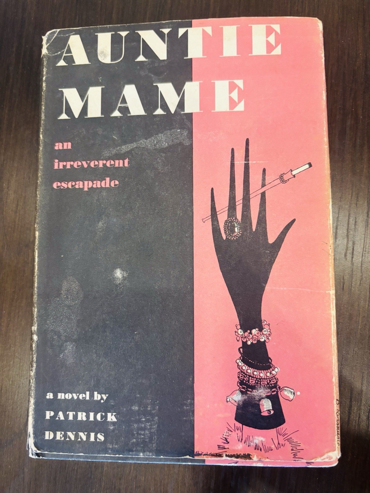 Auntie Mame by Patrick Dennis. 1955 First Edition 15th Print HC/DJ.