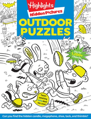 Outdoor Puzzles: Outdoor Activity Book Featuring Forests, Parks and More,: Used