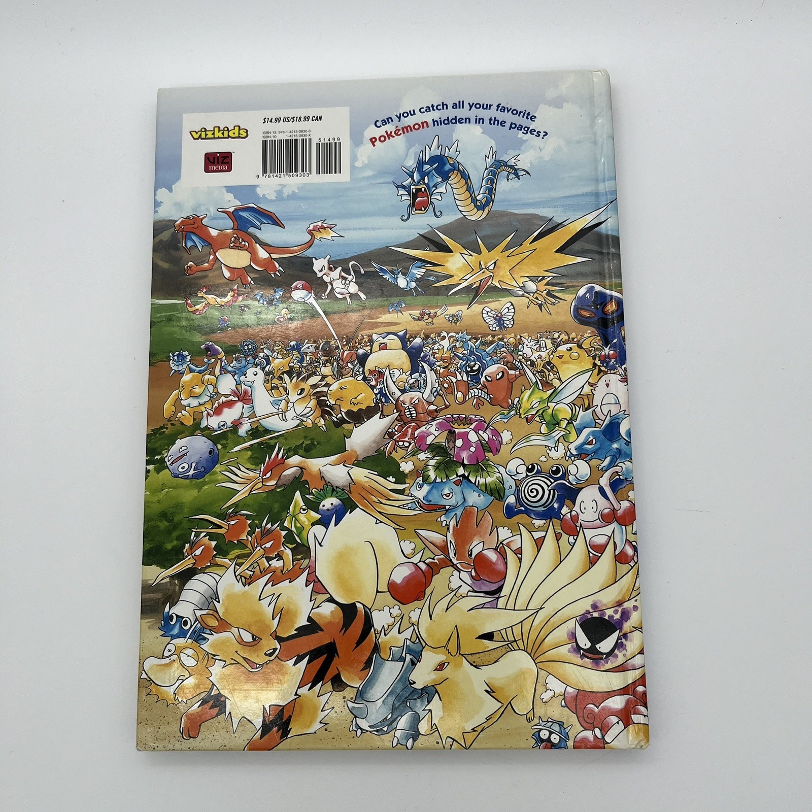 Let’s Find Pokemon! Special Complete Edition Search and Find Book Hardcover 2006