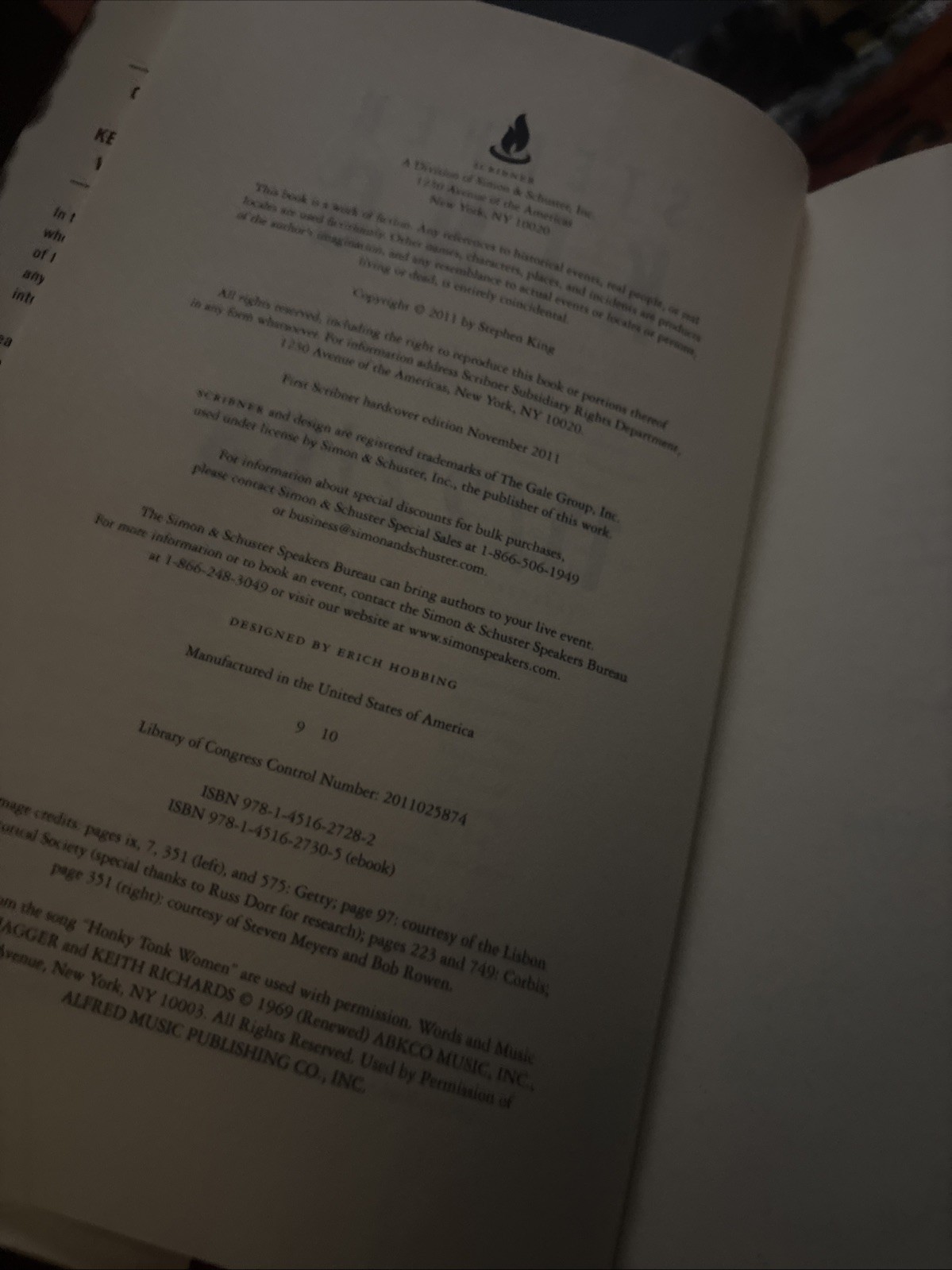 11/22/63 by Stephen King (1st Edition, 9th Printing, 2011)
