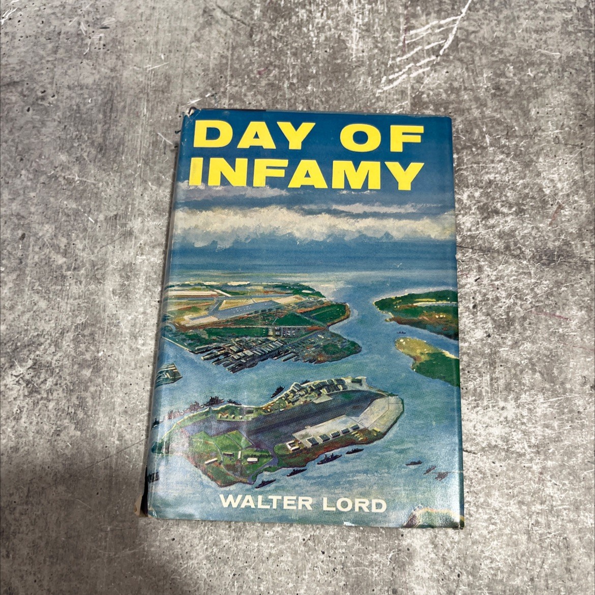 day of infamy book, by walter lord, 1957 Hardcover