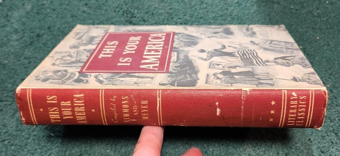 1943 THIS IS YOUR AMERICA Volume 3 Newspaper Feature Articles Americana hc/dj