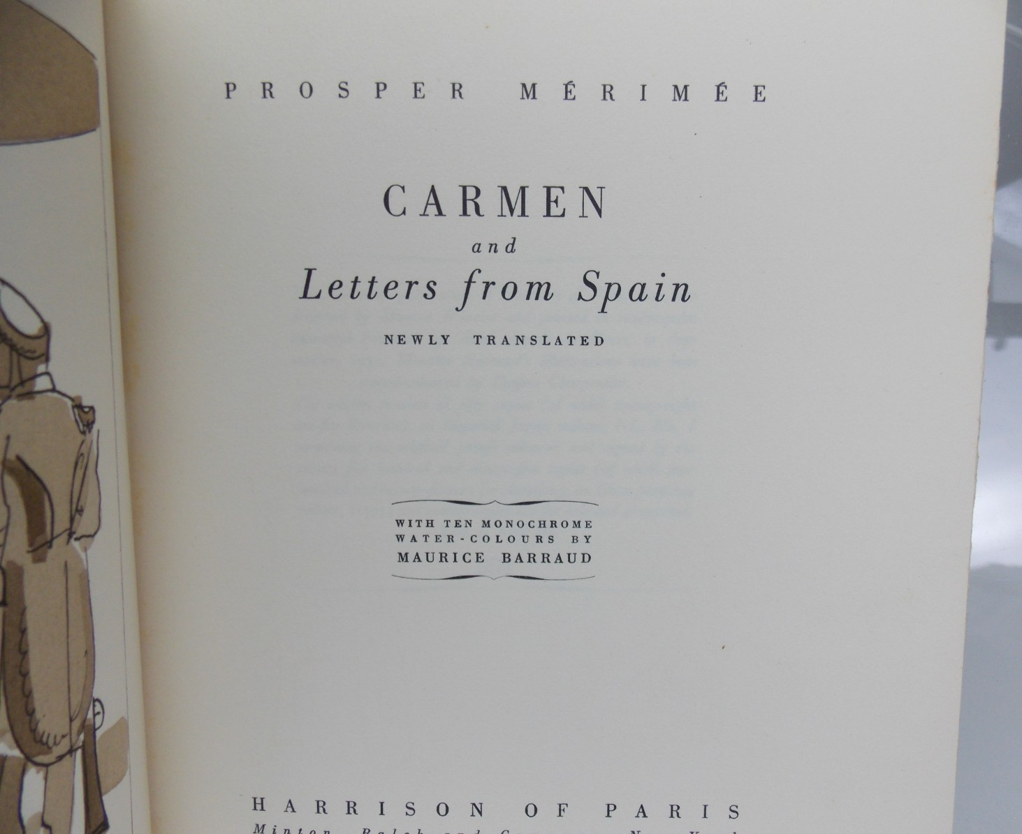 Carmen and Letters from Spain | Prospero Mérimée | 1931 – #354 of 595