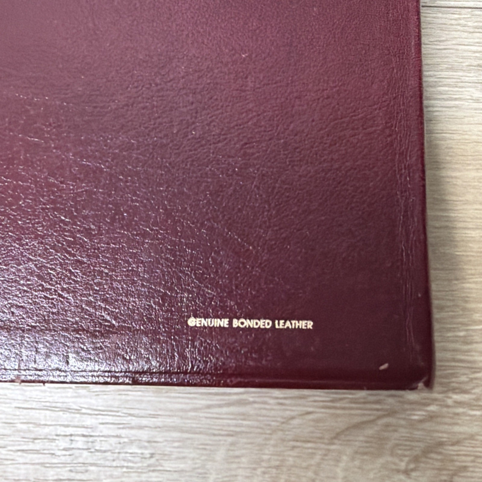 Holy Bible New King James Version Red Letter Edition Bonded Leather Gold Edge