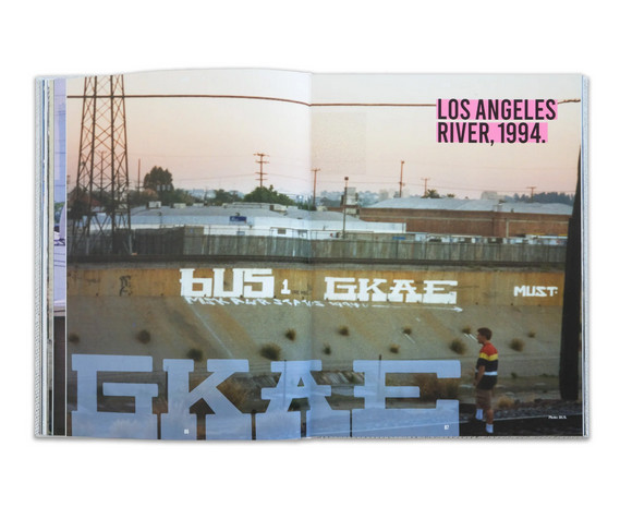 GKAE graffiti book LOS ANGELES MSK AWR Signed by GKAE street art SABER REVOK mta