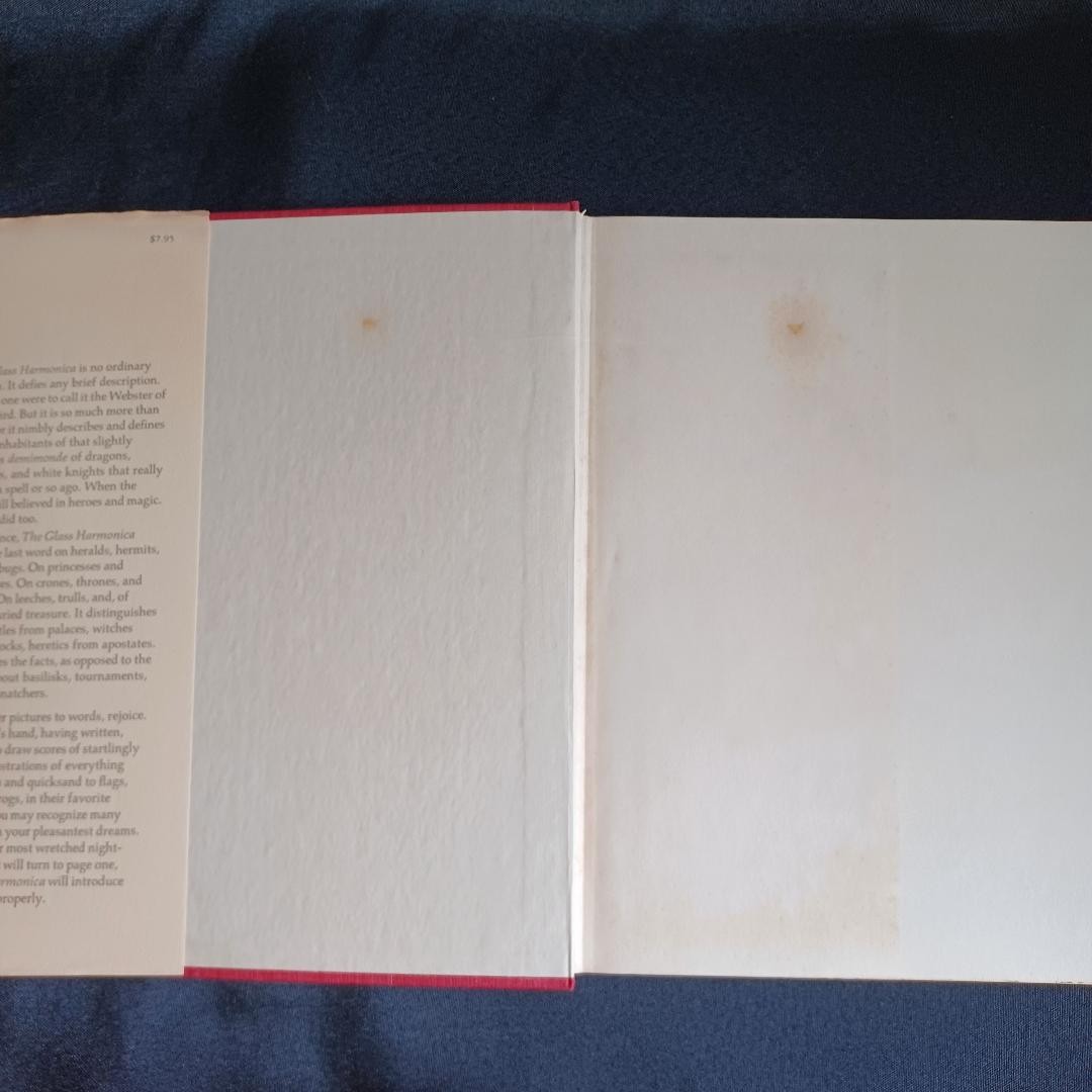 The Glass Harmonica by Barbara Byfield 1st Printing 1967 Illustrated 52022 HC/DJ